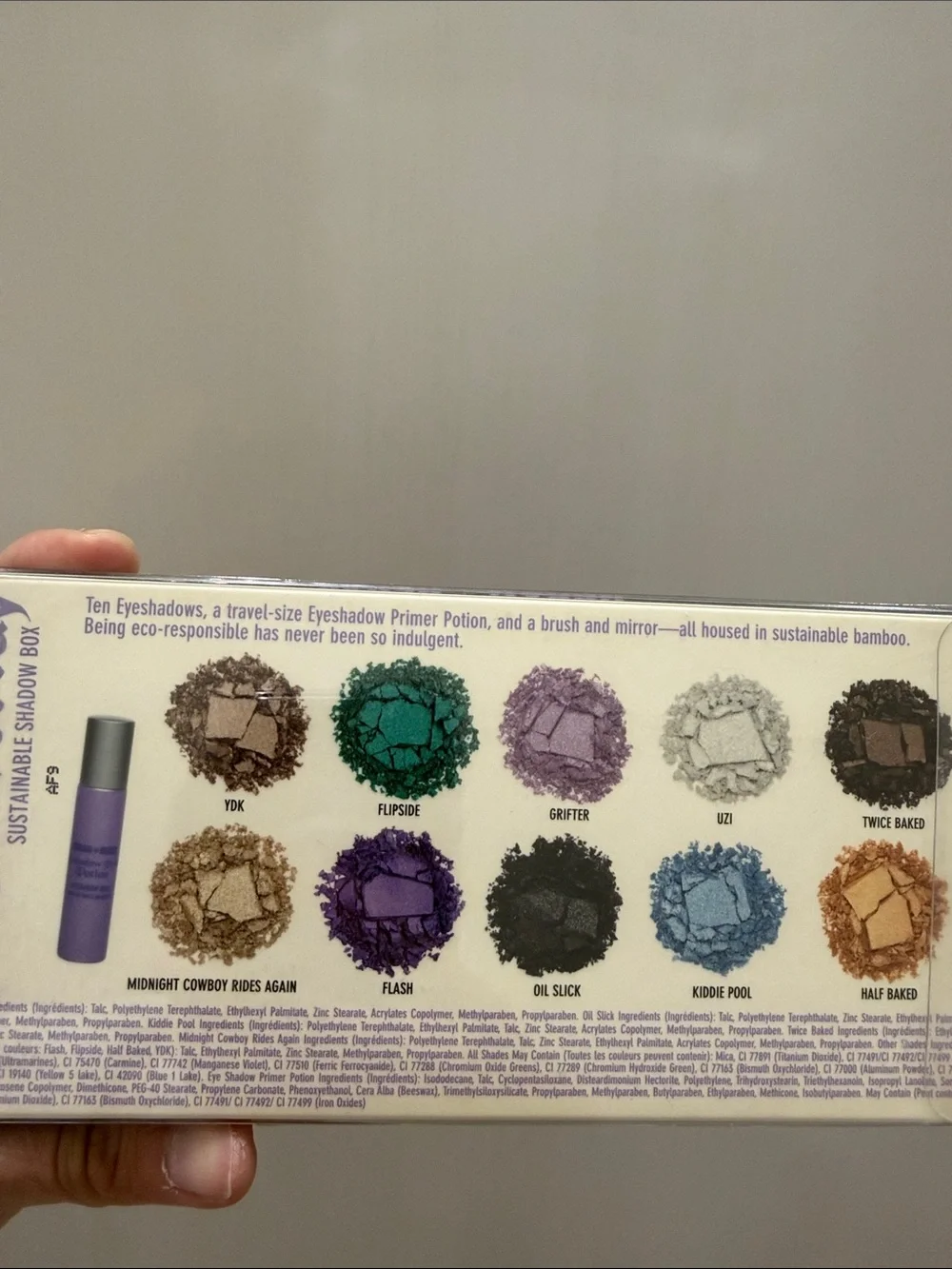 Original Rare Find Urban Decay Sustainable Eyeshadow Palette